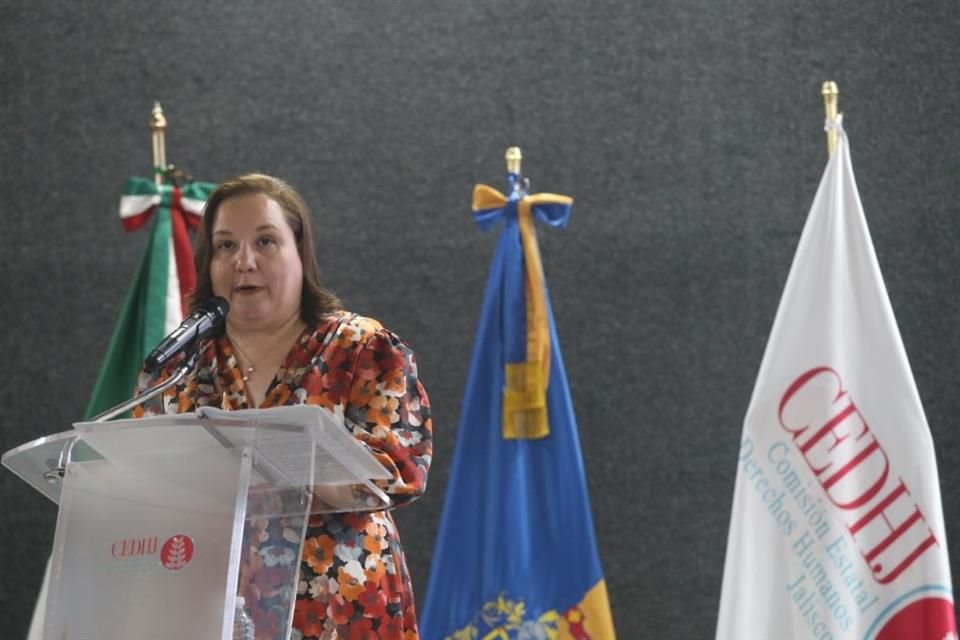 Luz del Carmen Godínez González, Presidenta de la Comisión Estatal de Derechos Humanos Jalisco.