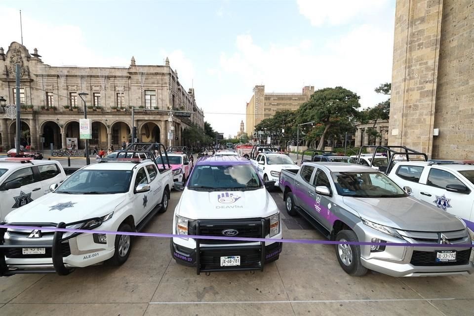 La Estrategia ALE tiene asignado un presupuesto de 19 millones 800 mil pesos para el ejercicio 2025, que incluyen fortalecimiento de las Unidades Especializadas Policiales de Atención a Mujeres Víctimas de Violencias.