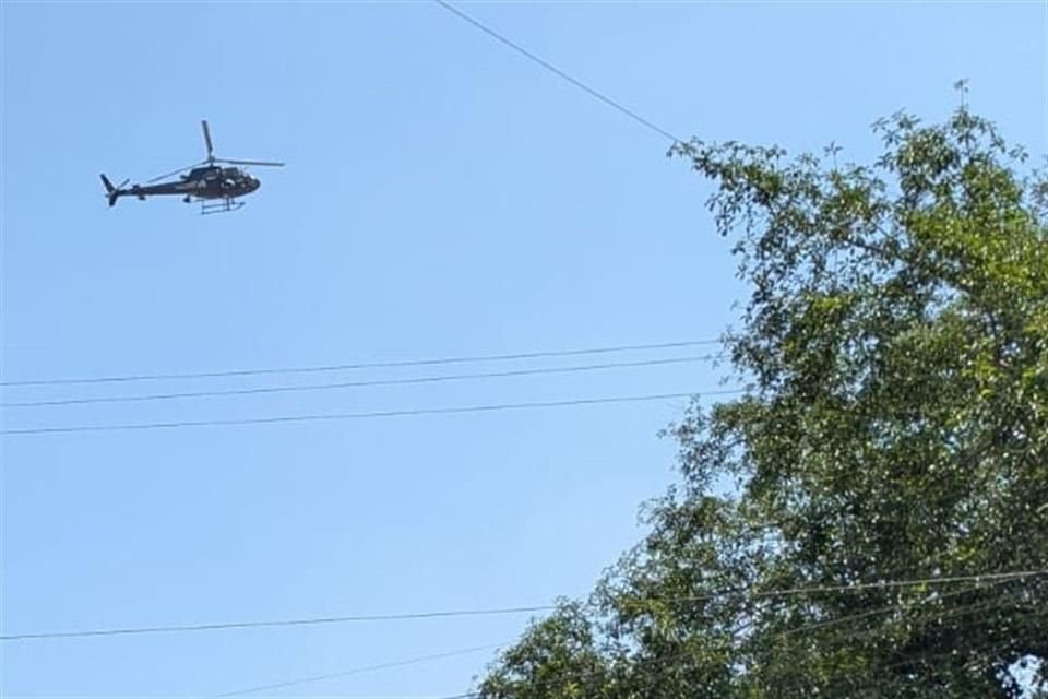 En esta ocasión, incluyó la presencia de un helicóptero.