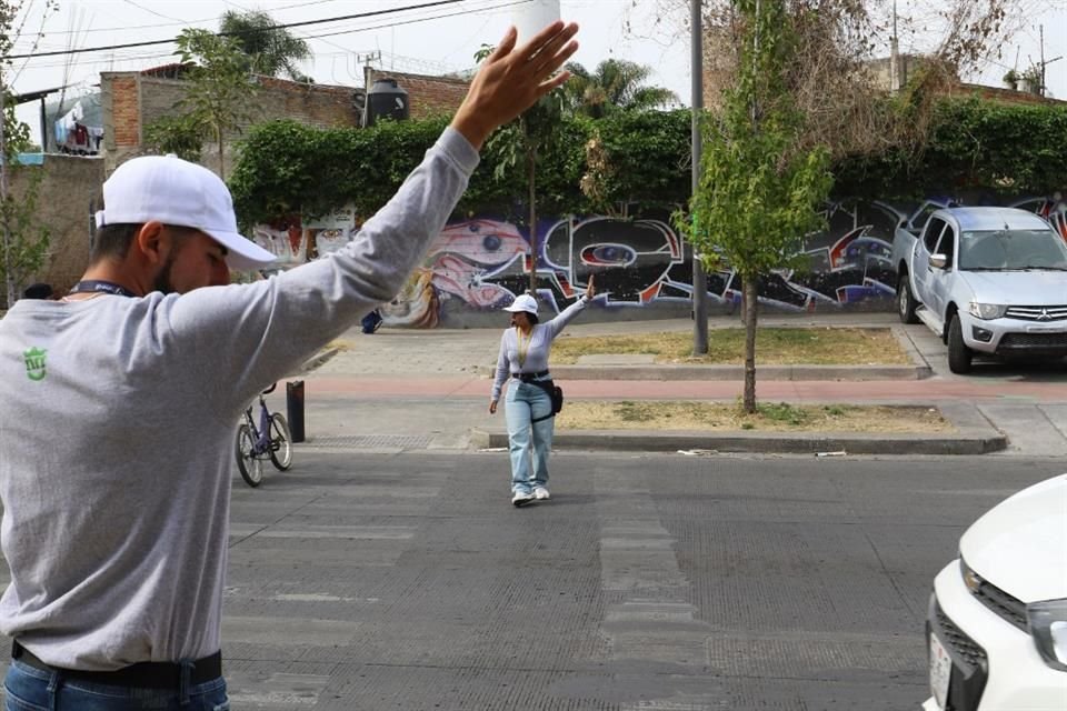 Los Guardianes Viales son agentes que estarán en puntos conflictivos para agilizar la circulación.