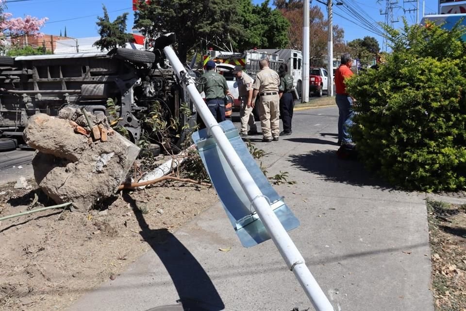 El choque sucedió cerca de las 10:40 horas en la Avenida Naciones Unidas, cerca de la Avenida Patria.