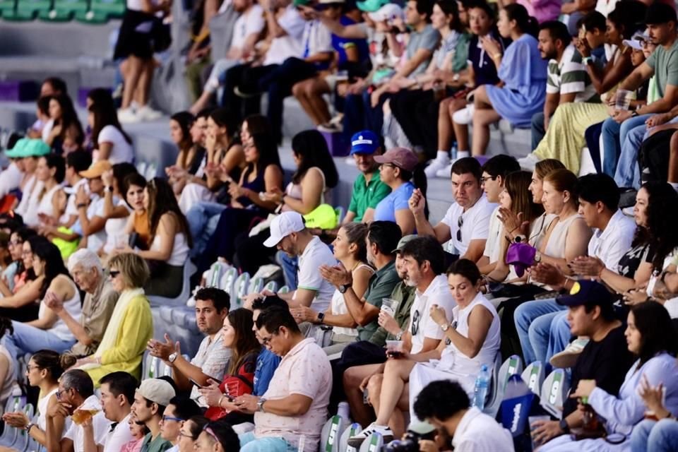 El Mérida Open AKRON WTA 500 recibió más del 70% de los espectadores durante la semana del 24 de febrero al 2 de marzo.