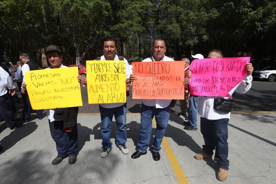 Los conductores se habían manifestado para exigir un aumento salarial, jornadas laborales más cortas y acceso a sanitarios.