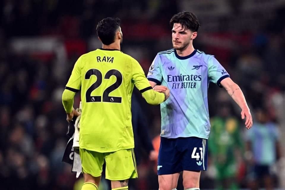 Sin duda, David Raya fue el mejor jugador del Arsenal. El meta brilló en el arco.