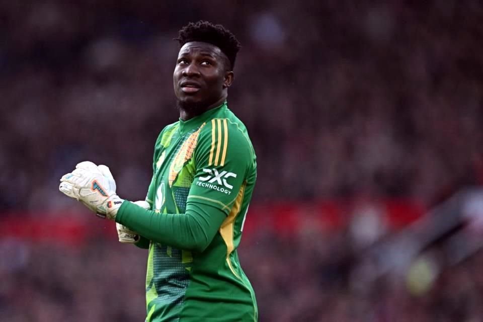 Muchas veces criticado, pero este domingo, el meta André Onana cumplió en la portería del Manchester United.