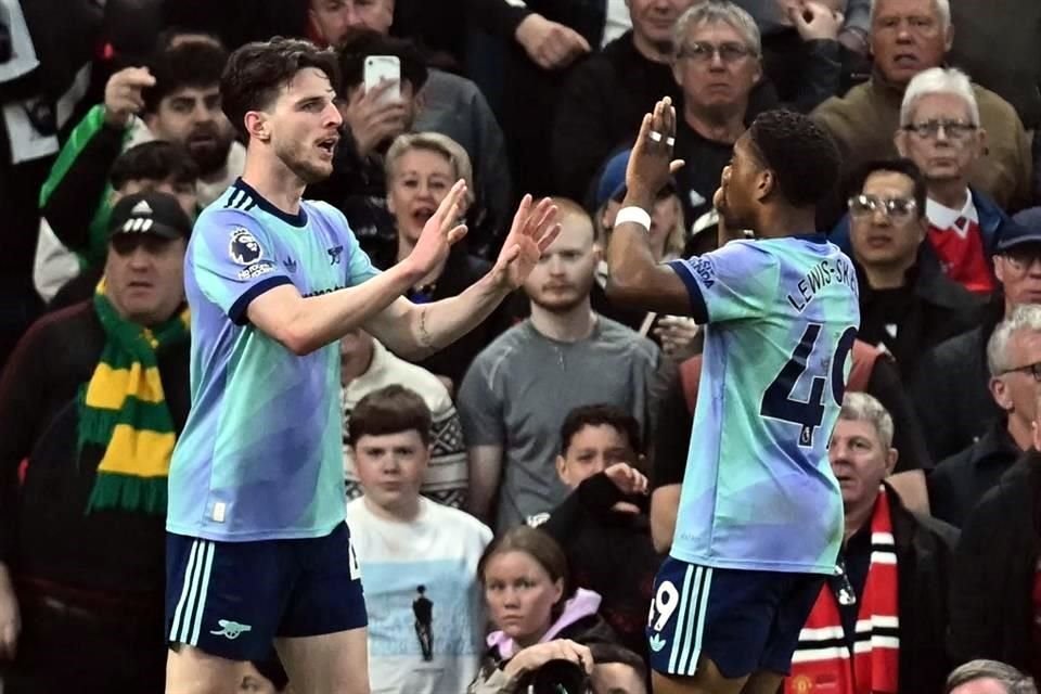 Declan Rice empató con un derechazo a segundo poste.