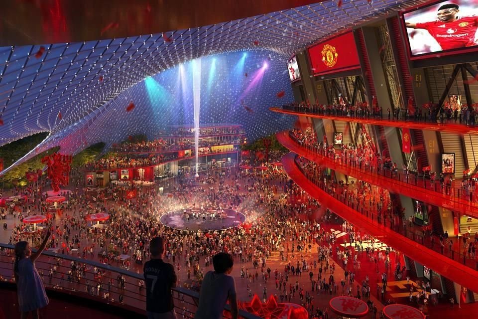 Se revelaron artes de cómo luciría el estadio.