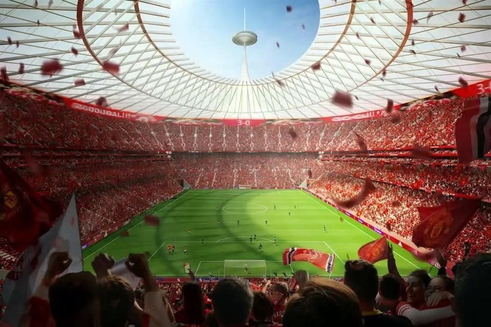 El estadio tendría capacidad para 100 mil personas.