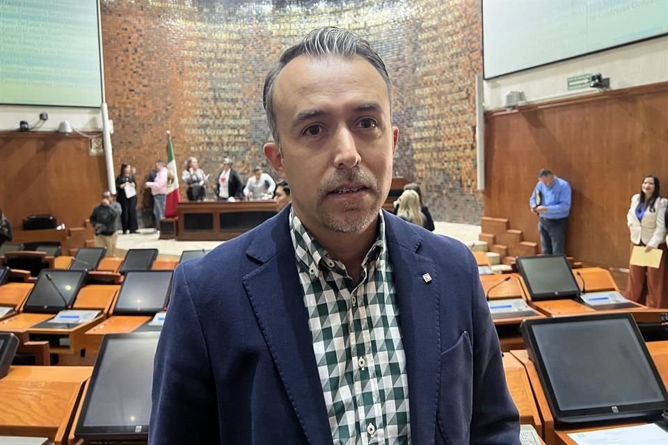 José Guadalupe Buenrostro, diputado del Partido Verde en el Congreso de Jalisco.