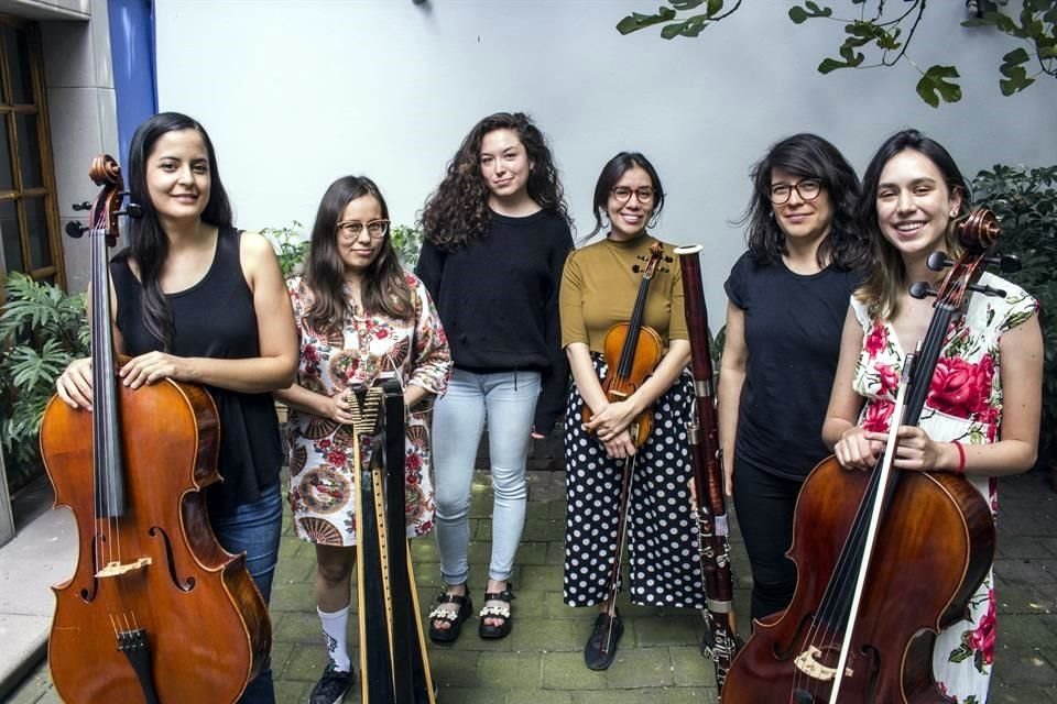 Belén Ruiz, Ariadna Bucio, Elisa Díaz, Janine Jop, Maribel Suárez y Mariana Sánchez son las integrantes que participarán en las actividades de esta semana en Guadalajara.