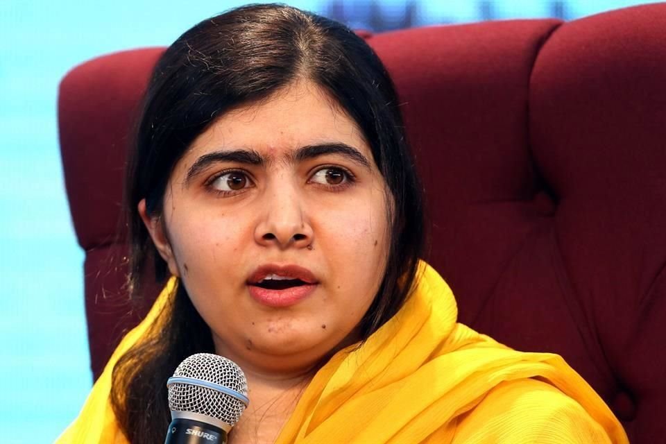 La Premio Nobel Malala Yousafzai.