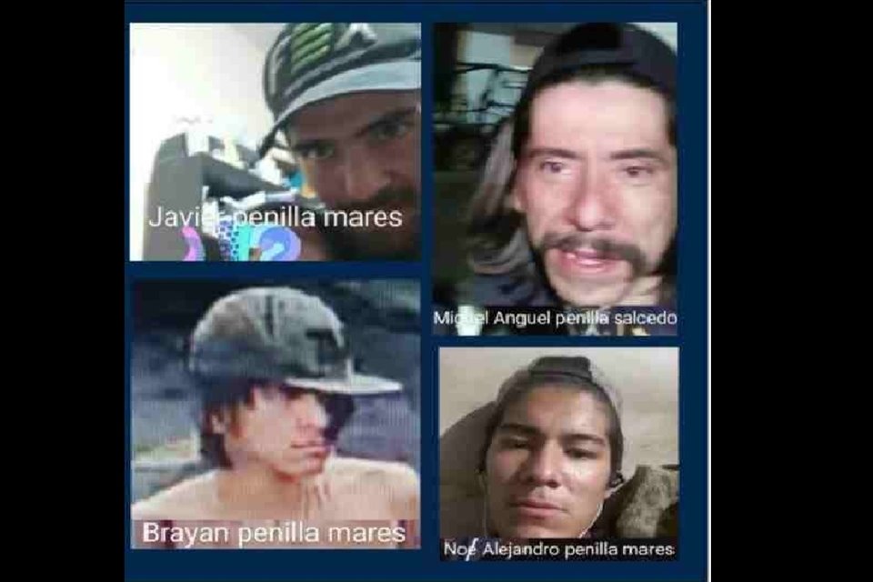 Sus casos son divulgados en Facebook por los parientes, así como por los colectivos de familias de personas desaparecidas.