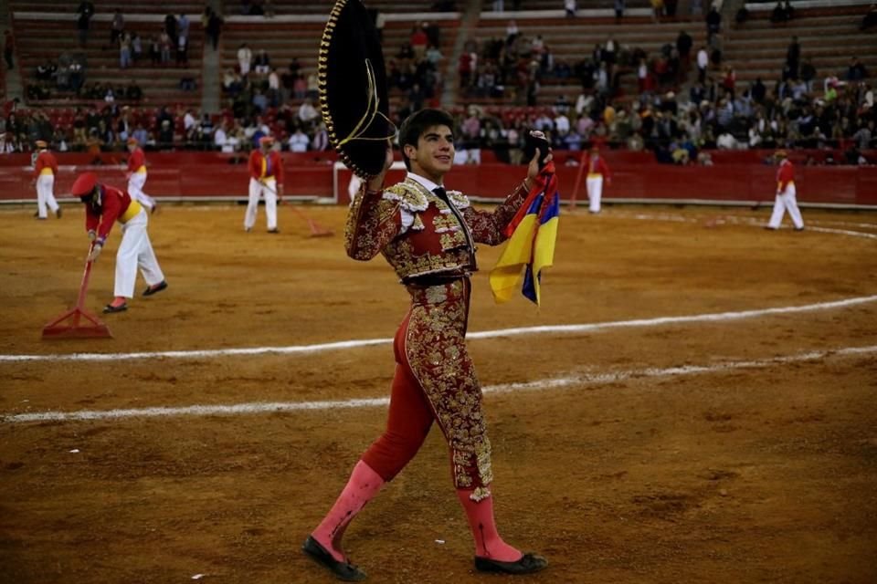 Con toda la disposición de dar espectáculo, el torero Jesús Enrique Colombo se presenta el 16 de marzo en la Plaza de Toros Nuevo Progreso.