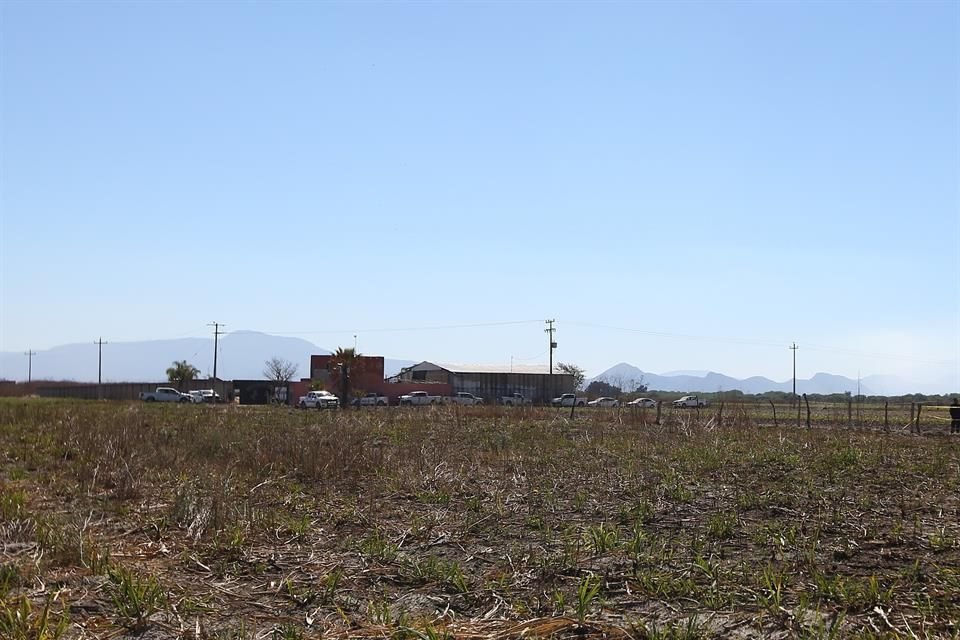 Rancho Izaguirre en Teuchitlán, donde fueron localizados tres crematorios clandestinos junto con restos de ropa, zapatos, mochilas y maletas.