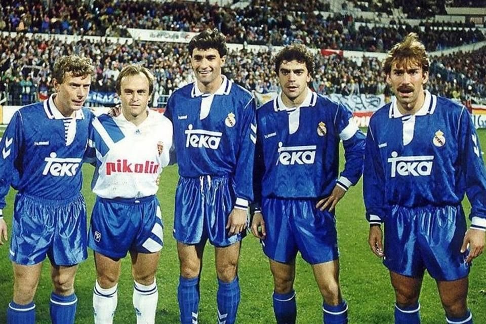 Butragueño, Pardeza, Míchel, Sanchís y Martín Vázquez recibieron su oportunidad en el Real Madrid, luego de un reportaje.