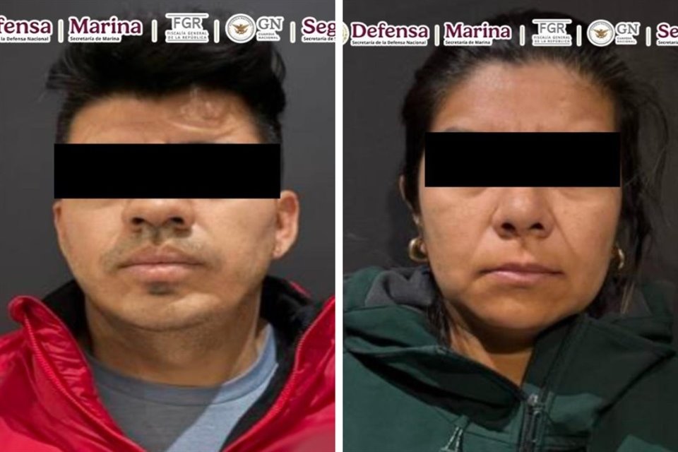 José Francisco Contreras (izquierda) Gómez encabezaba la célula de 'Los Escorpiones' del CDG que se asoció al CSRL; ese sujeto fue detenido con su pareja, 'La Patrona' (derecha).
