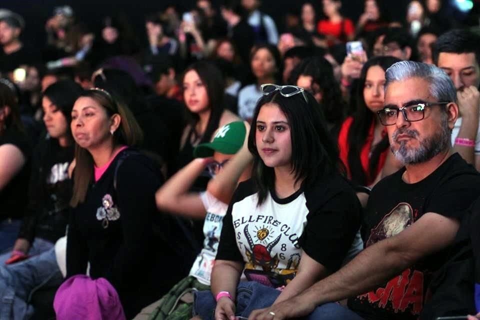 Cientos de fans se congregaron en Cintermex para escuchar la charla que brindó el británico.