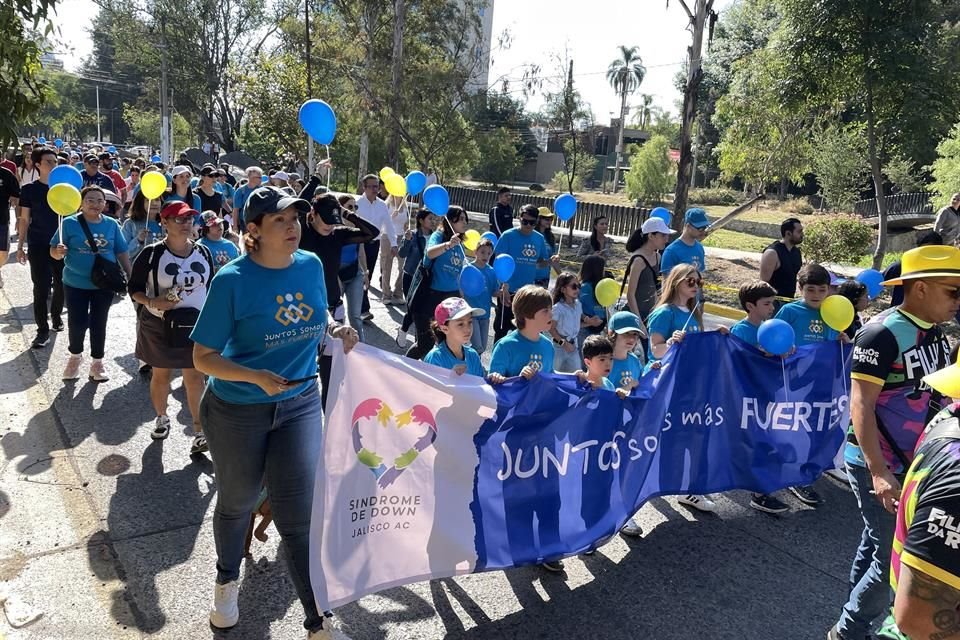 Caminata por Día Mundial del Síndrome de Down.