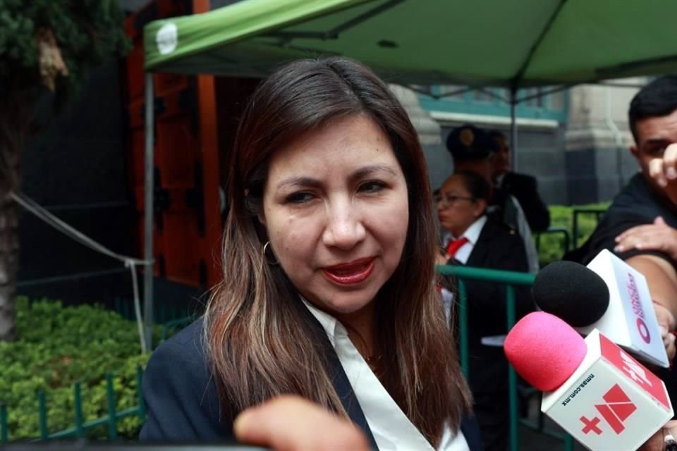 La jueza Juana Fuentes, directora de la Asociación Nacional de Magistrados de Circuito y Jueces de Distrito del PJF.