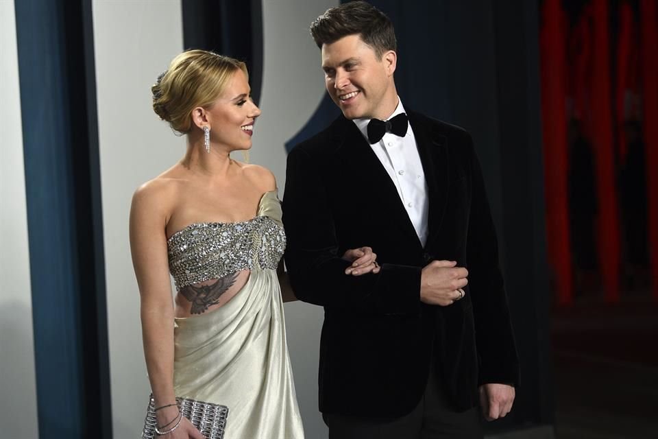 ¡Scarlett Johansson y Colin Jost ya son papás!