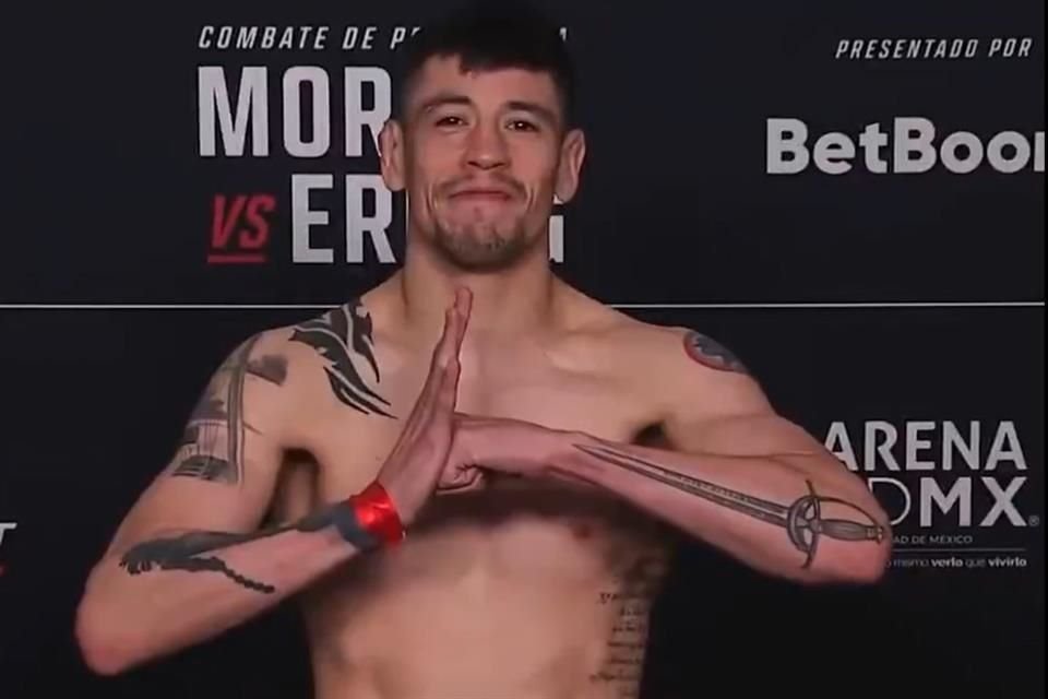 Brandon Moreno está listo para enfrentar este sábado a Steve Erceg y quiere dar una gran pelea ante los aficionados de la CDMX.