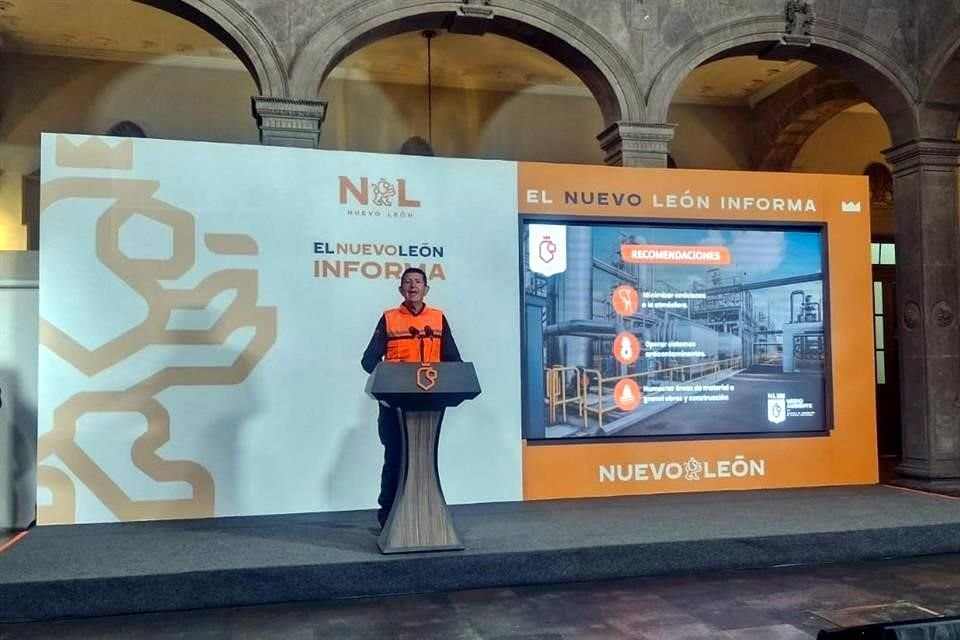 Erik Cavazos, titular de Protección Civil Nuevo León.