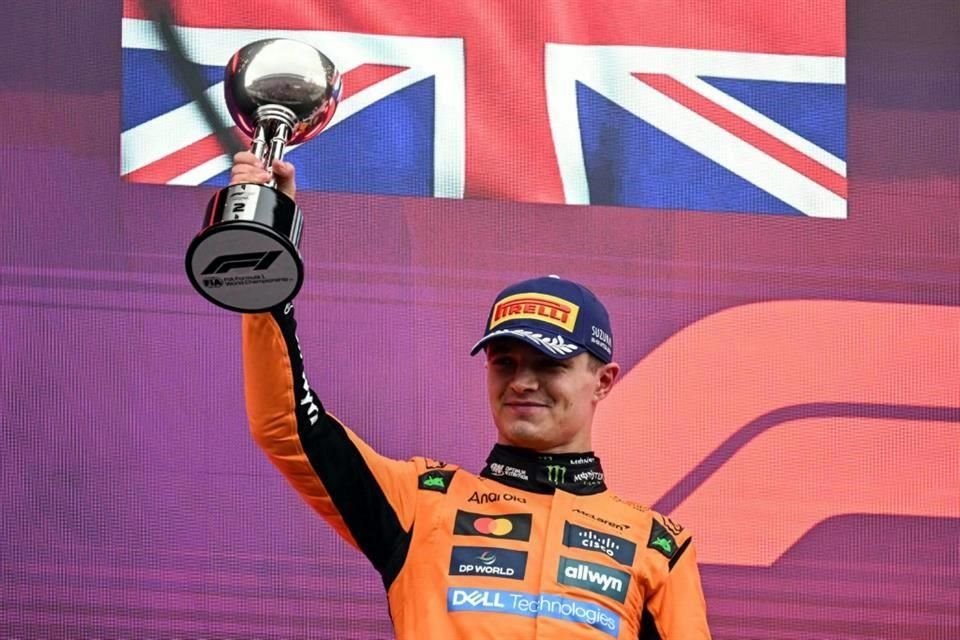 Lando Norris fue el primero en subir a lo más alto del podio en la presente temporada.