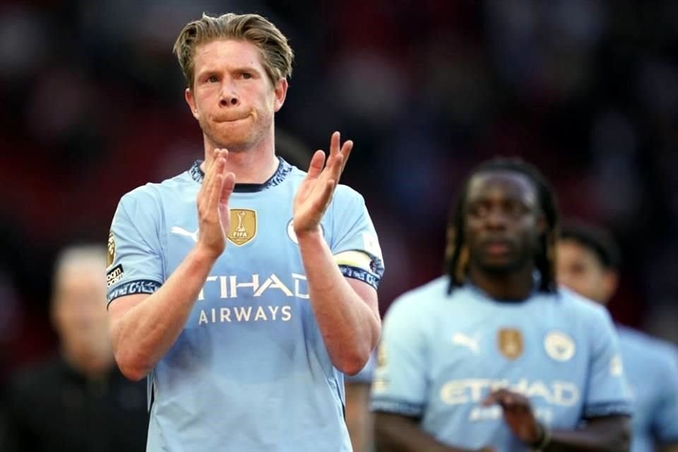 Kevin De Bruyne jugó los 90 minutos, pero el balga no logra aún recuperar su nivel.