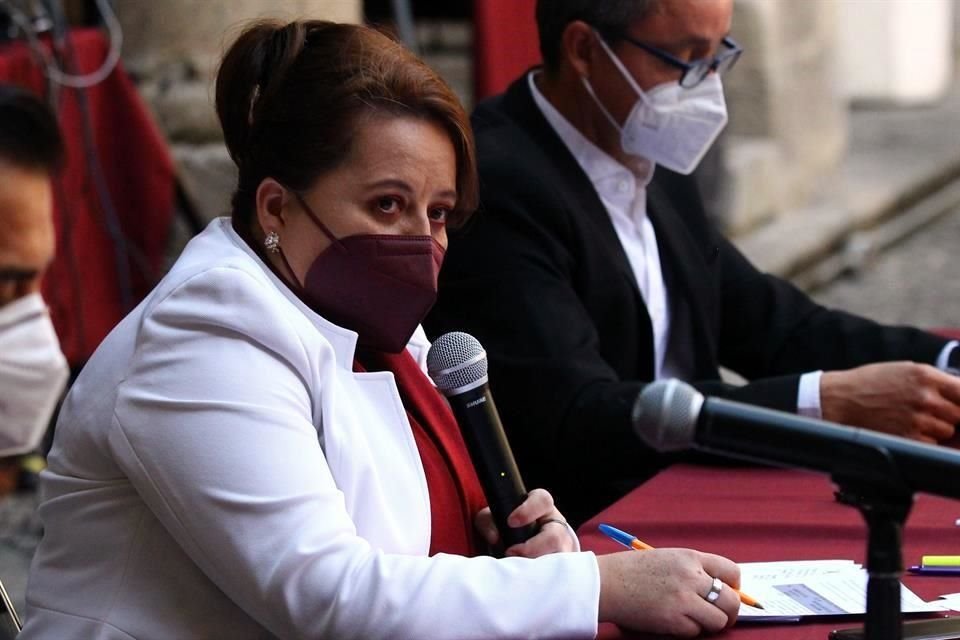 La diputada morenista María Esther López presentó la iniciativa ante el Congreso local.