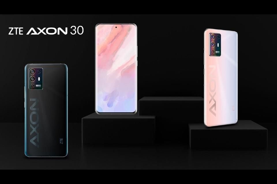 Axon 30 destaca por su diseño delgado al presentar un grosor de 7.86 mm, 186 gramos de peso y una pantalla AMOLED de 6.67 pulgadas.