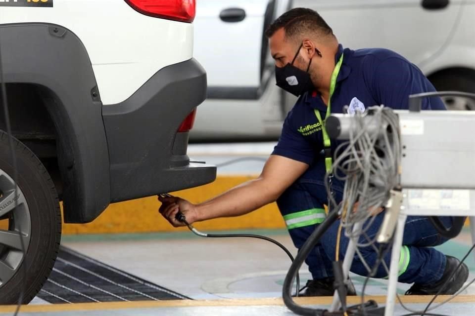 Aunque es la dependencia responsable de la verificación, no todos los autos de la Semadet lograron pasar la verificación.