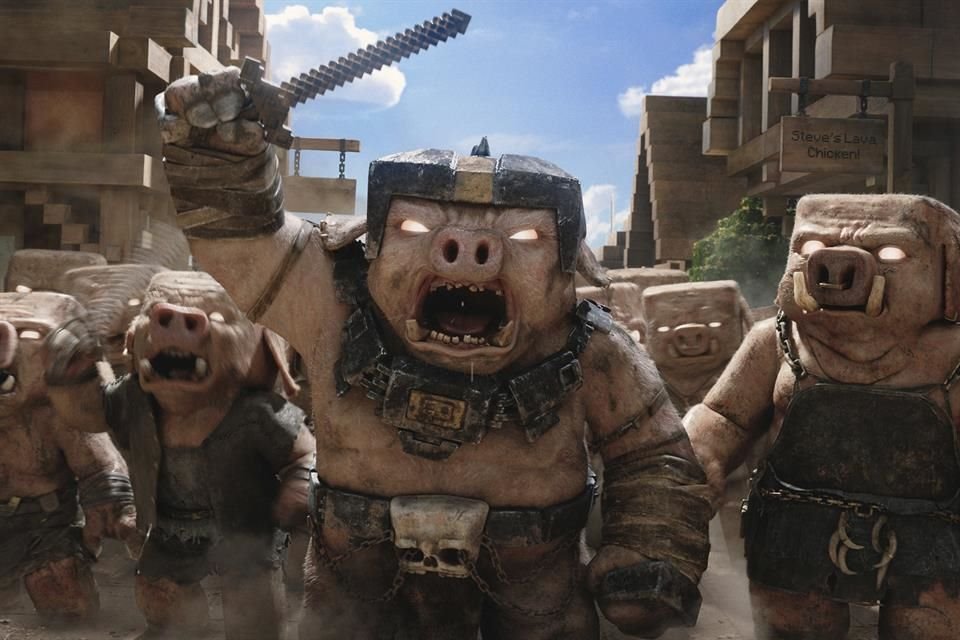 'Una Película de Minecraft' dominó la taquilla global, mientras el cine bíblico resurge con el filme animado 'El Rey de Reyes'.