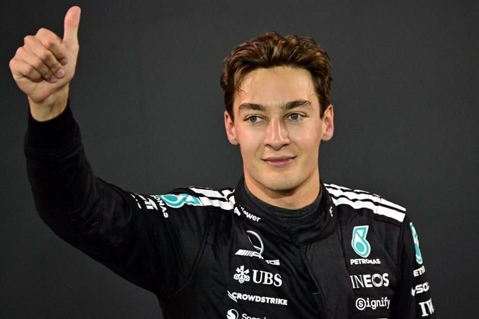 George Russell y Kimi Antonelli perdieron una posición en la parrilla de salida para el GP de Bahréin.