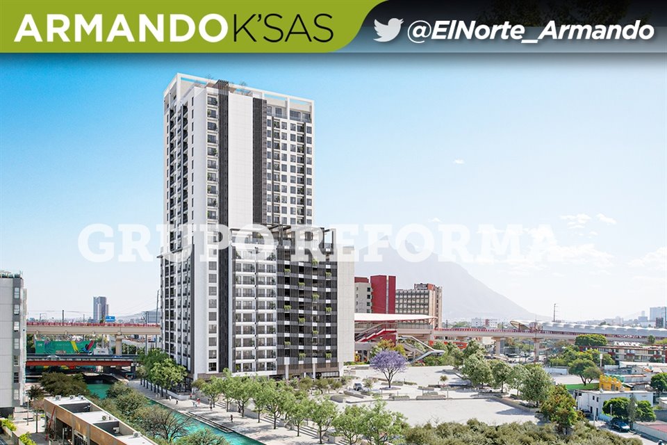 La idea que traen es hacer una torre de 25 pisos con 240 departamentos. La estructura, aproximadamente, alcanzará los 90 metros de alto.