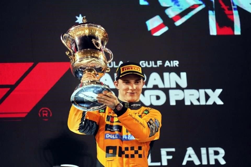 Oscar Piastri ganó el GP de Bahréin.