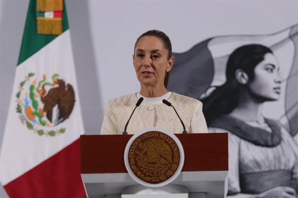 Claudia Sheinbaum, Presidenta de México.