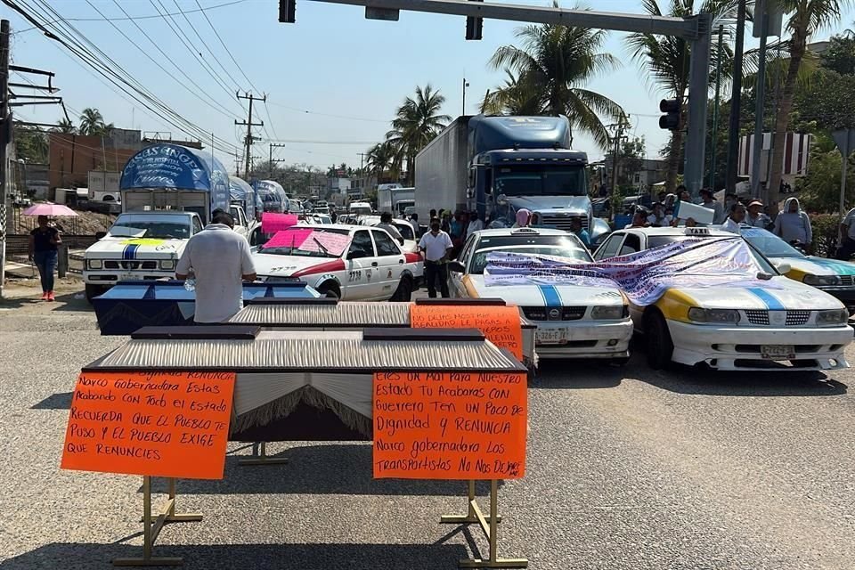 Los reclamos de los transportistas a la Gobernadora Evelyn Salgado.