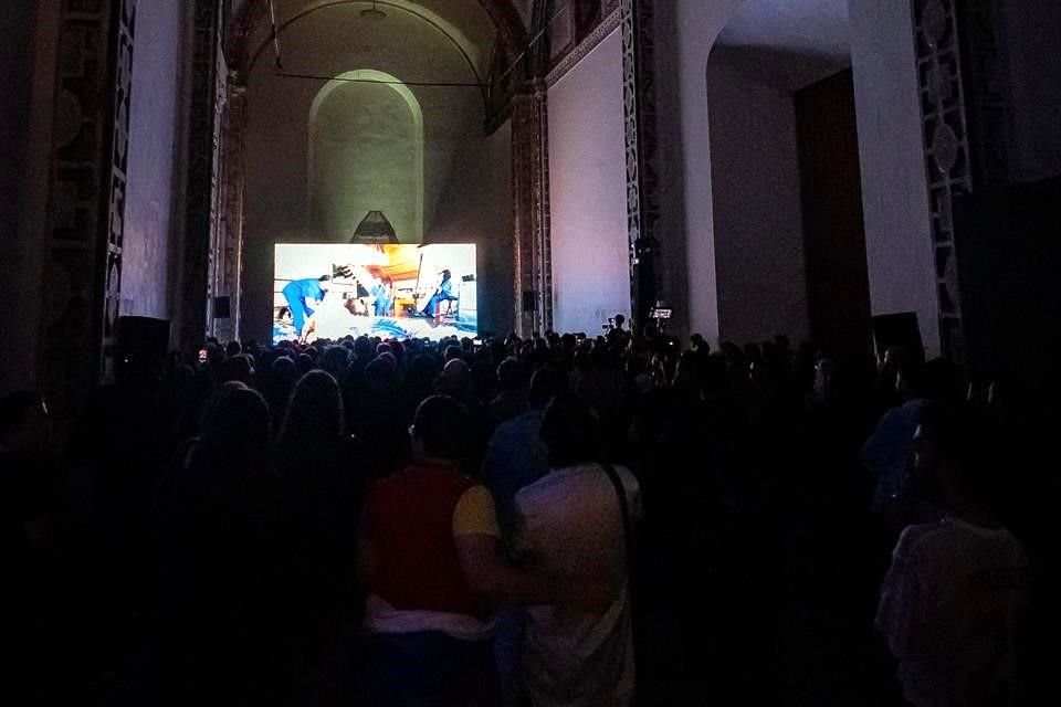 El Ex Teresa Arte Actual cumple 30 años; en la imagen, la reciente presentación de Eartheater en el recinto.