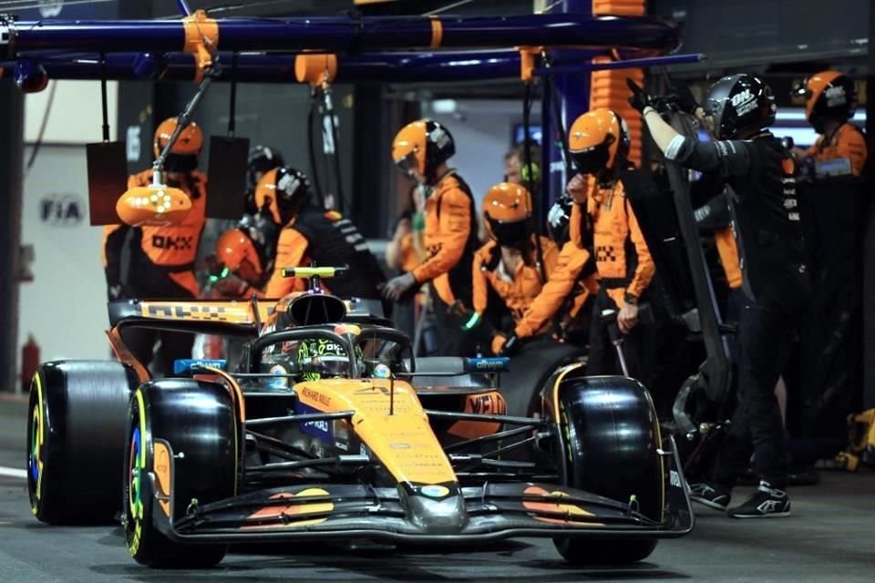 Lando Norris mencionó que tanto McLaren como Red Bull son rápidos, pero la superioridad papaya en la prácticas ponen a la gente a decir que tienen ventaja.