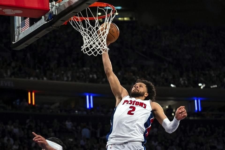 Cade Cunningham fue el mejor por la quinteta de Detroit.