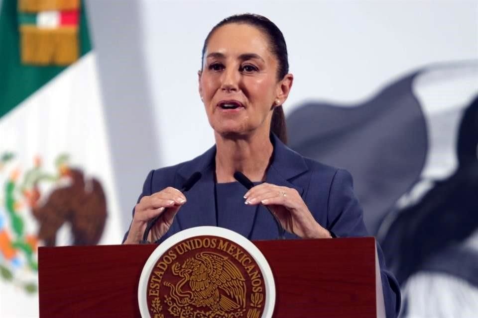 La Presidenta de México felicitó al nuevo Papa León XIV y destacó el interés de su Gobierno a favor del humanismo, la paz y la prosperidad.