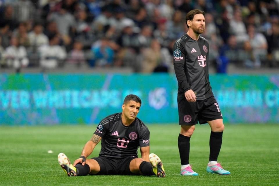 Ni Luis Suárez ni Lionel Messi hicieron diferencia en el ataque del Inter Miami.