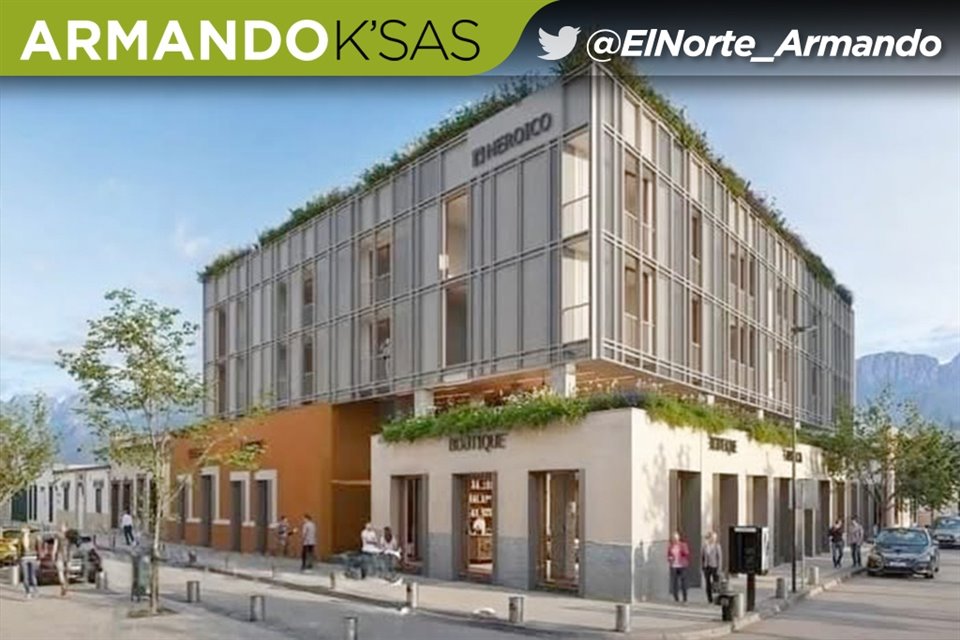 Punto Heroico se ha concebido como un desarrollo inmobiliario tipo boutique.  La idea es que haya solo 25 departamentos, de 1 o 2 recámaras, que irán de los 41 a los 137 metros cuadrados