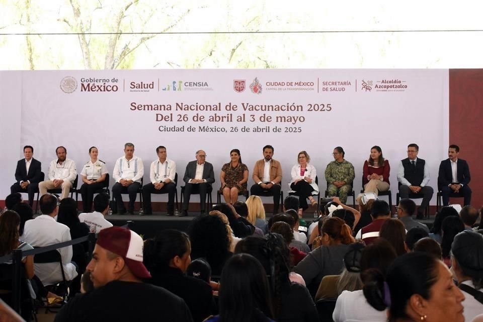 En esta jornada se aplicarán 12 vacunas.