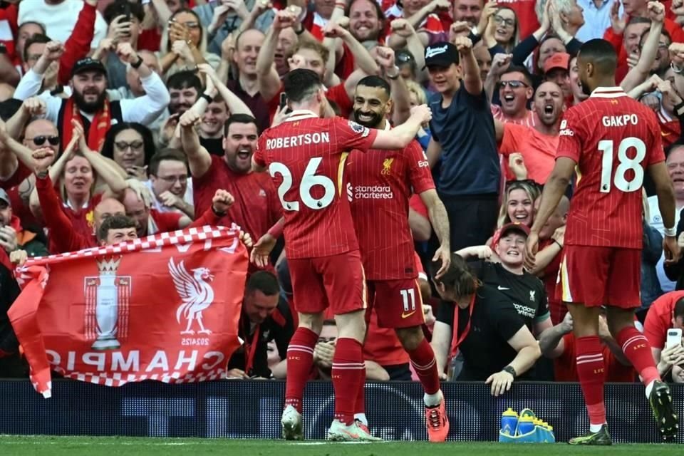 Esta fue su victoria número 52 del Liverpool en la actual campaña de la Premier League.