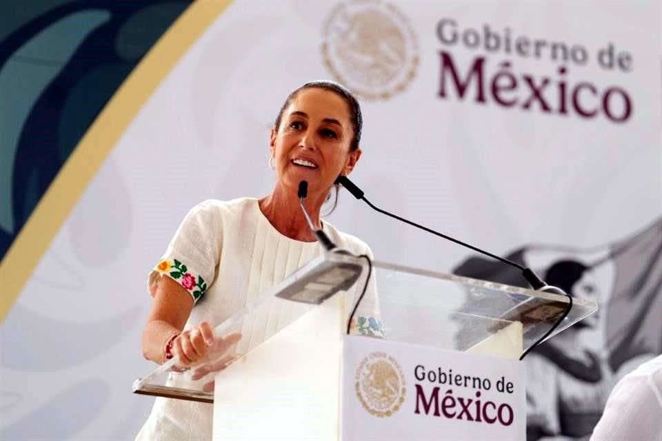 Sheinbaum dijo que México no es piñata de EU y que hasta le podría dar lecciones de ética, en medio de las disputas con Gobierno de Trump.