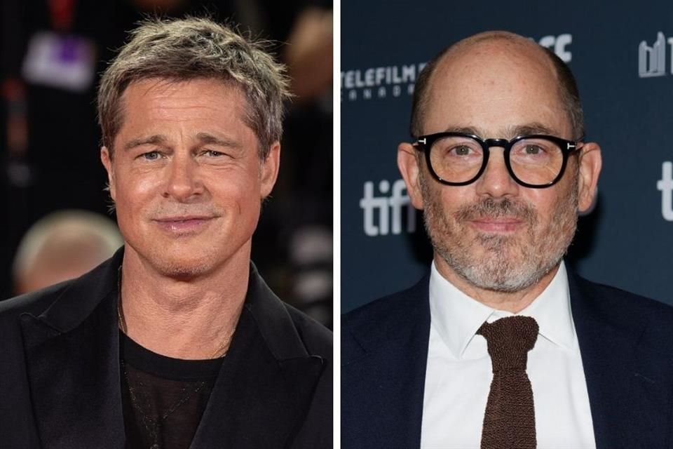 Brad Pitt y Edward Berger.