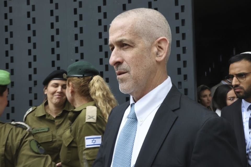 Ronen Bar, jefe de la Agencia Shin Bet, durante una ceremonia en Jerusalén, el 13 de mayo del 2024.