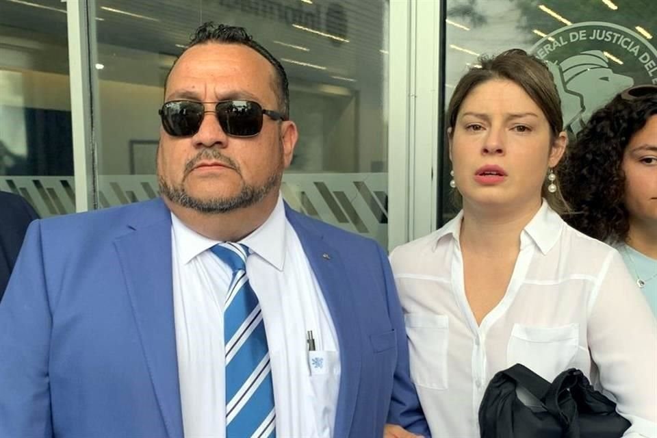 Mircoli arribó acompañada de su abogado Gerardo Rincón.