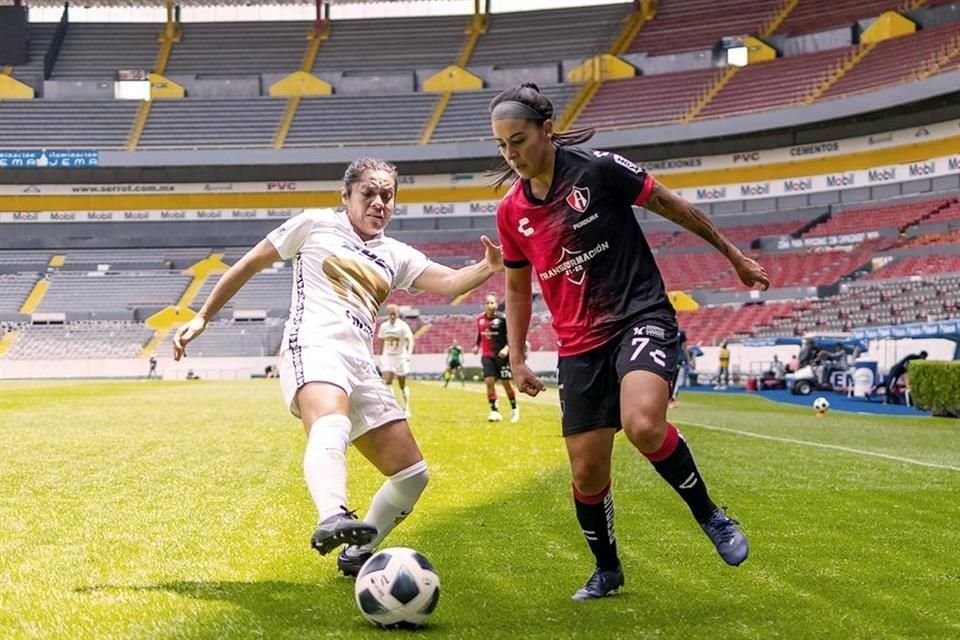 Al empatar sin goles ante Pumas, Atlas femenil suma tres partidos consecutivos sin conocer la victoria.